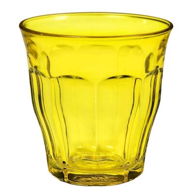 Duralex Picardie Trinkbecher aus Glas - Gelb - 250 ml