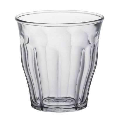 Bicchiere da bere in vetro tradizionale Duralex Picardie - 130 ml