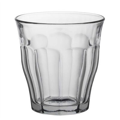 Bicchiere da bere in vetro tradizionale Duralex Picardie - 160 ml