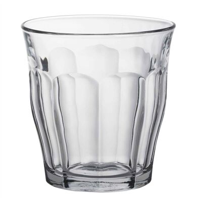 Bicchiere da bere in vetro tradizionale Duralex Picardie - 310 ml