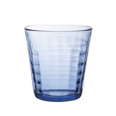 Duralex Prisme Glass Drinking Tumbler - Blue - 275ml