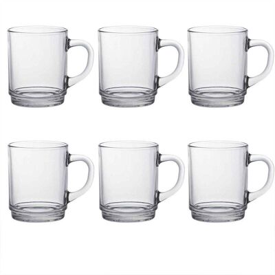 Duralex Versailles Clear Hot Coffee Drinking Mug - 260ml