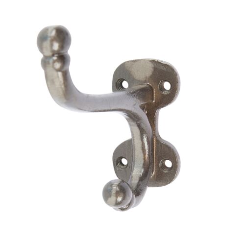 Flat Top Ball End Hat & Coat Hook - W35mm x H85mm