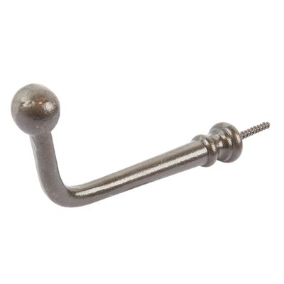 Flat Top Screw Hook - W20mm x H60mm