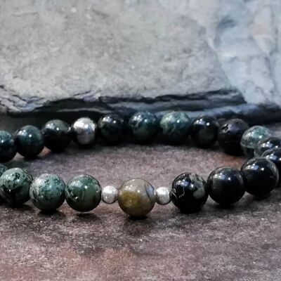 Bracciale Kambaba e Labradorite