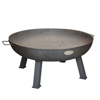 Harbour Housewares Cast Iron Garden Fire Pit - 100cm