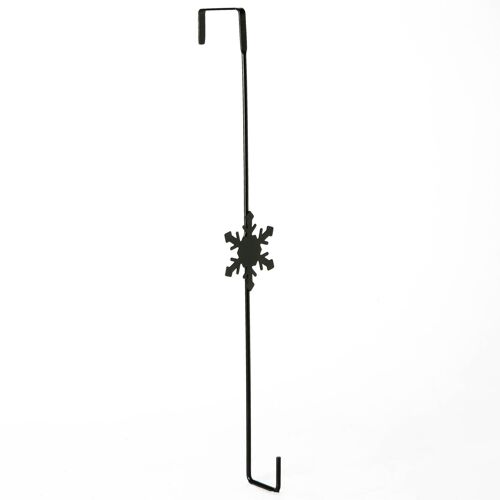 Snowflake Christmas Wreath Door Hanger - By Harbour Housewares