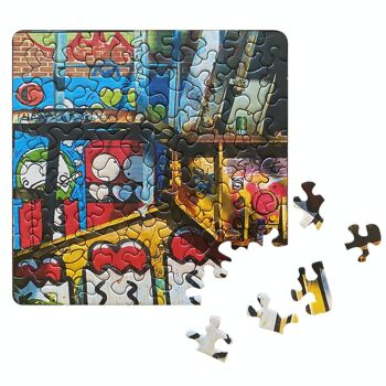 puzzle carré de la série Curiosi Q-Amsterdam, 80 pièces 3