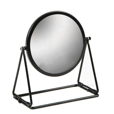 Miroir de Coiffeuse Harbour Housewares - 15 cm - Noir