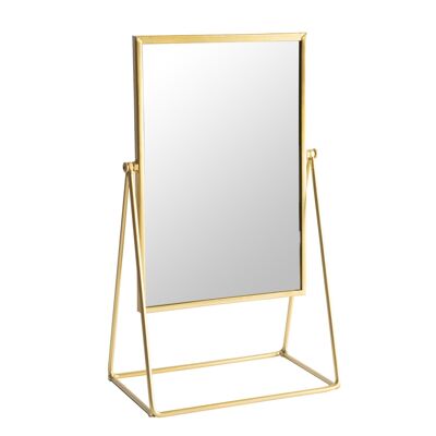 Specchio da toeletta Harbour Housewares - 22 cm - Oro