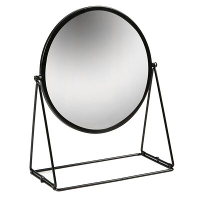 Specchio da toeletta Harbour Housewares - 30 cm - Nero