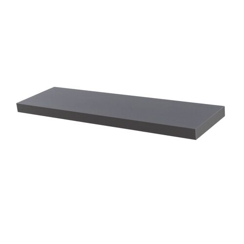 Harbour Housewares Floating Shelf L800 W235 H38 mm - Grey