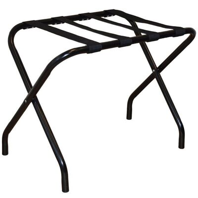Portaequipajes de metal plegable Harbour Housewares - Negro