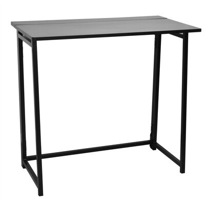 Harbour Housewares Folding Space Saver Desk - Black