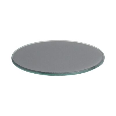 Sottobicchiere rotondo in vetro - 10 cm