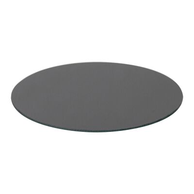 Set de Table en Verre Harbor Housewares - Noir - 30 cm