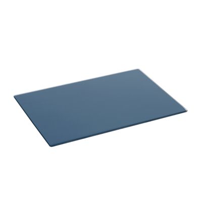 Harbor Housewares Protège-plan de travail en verre - Bleu Hague - 30 x 20 cm