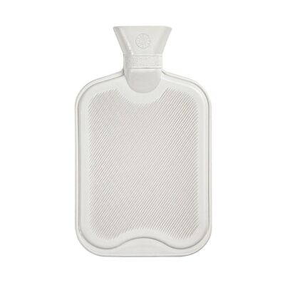 Harbor Housewares Wärmflasche – 2 Liter – Creme