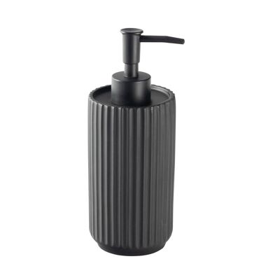 Harbour Housewares Dispensador de jabón líquido - Concreto - Negro