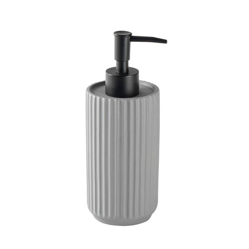 Harbour Housewares Liquid Soap Dispenser - Concrete - Grey