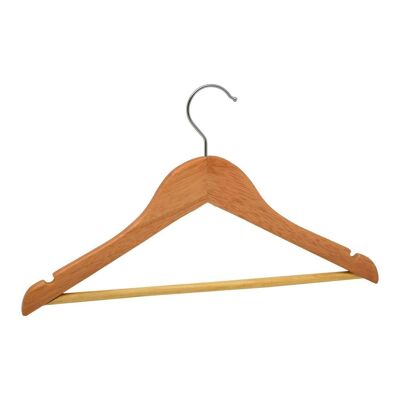 Harbour Housewares Natural Childrens Wooden Clothes Hanger