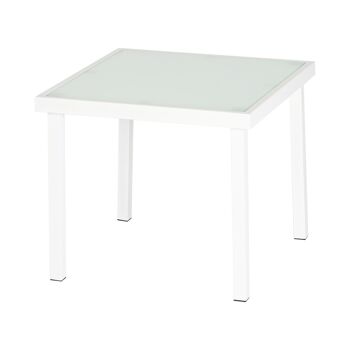 Table d'Appoint de Jardin Sussex de Harbour Housewares - Blanc 1