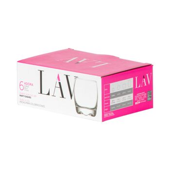 LAV Adora Verre à Liqueur - 80ml 7