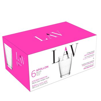 Verre à cocktail LAV Artemis Highball - 415 ml 3