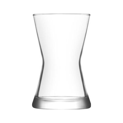 Taza de té de vidrio contemporánea Derin LAV - 140ml