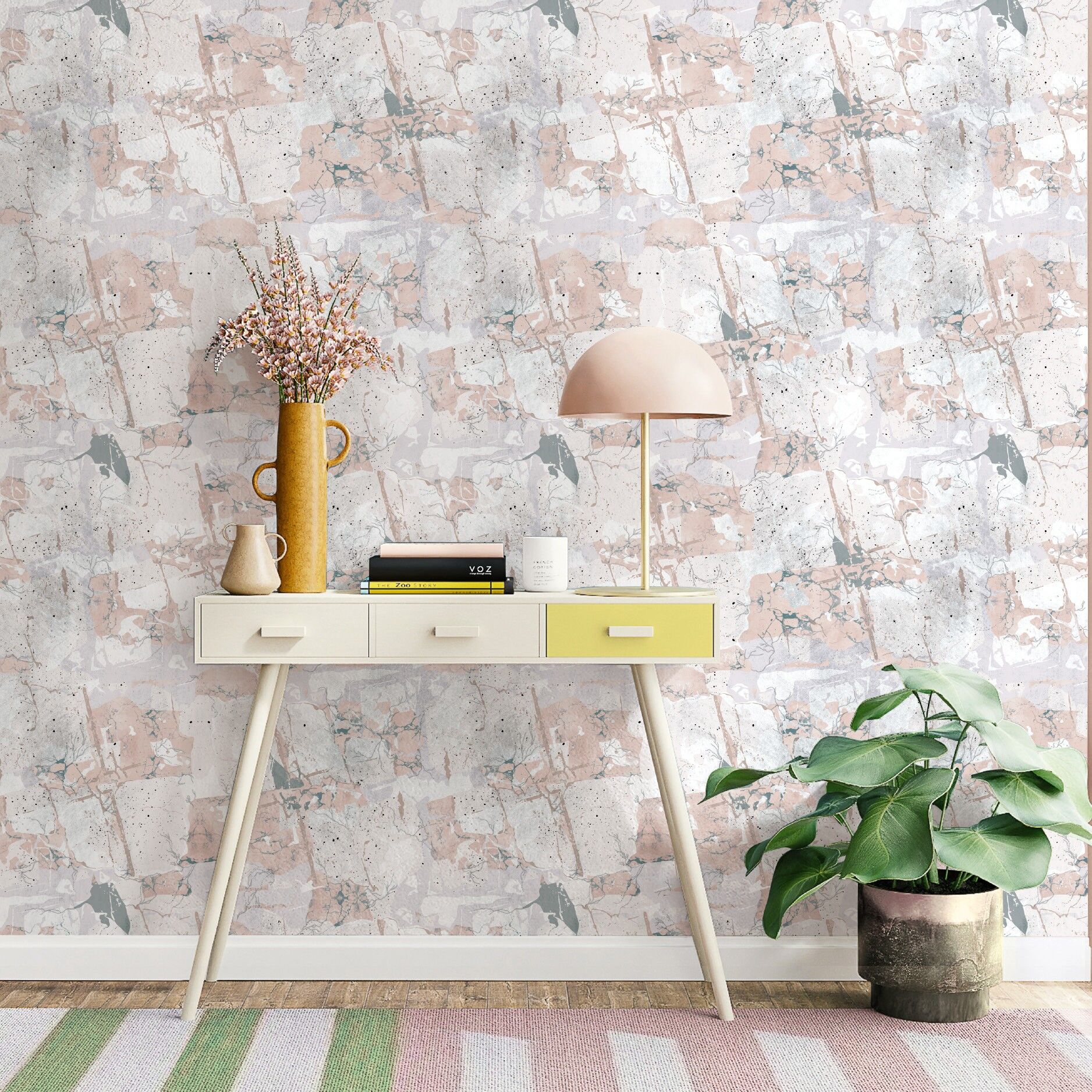 Carta da parati in marmo