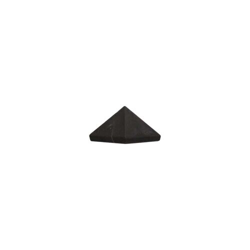 Pirámide de Shungit Mate 3x3cm