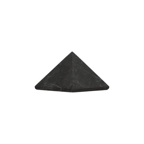 Pirámide de Shungit Mate 7x7cm