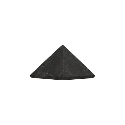 Pyramide aus mattem Schungit 7x7cm