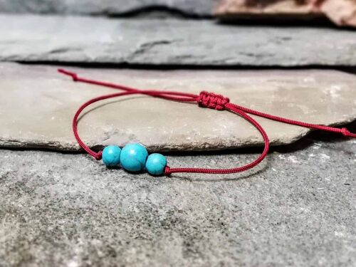 Turquoise Friendship Bracelet for Protection