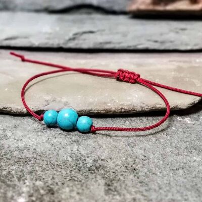 Turquoise Friendship Bracelet for Protection