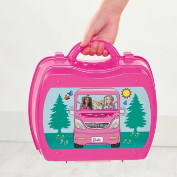 Jouet d'imitation. GLAMPING BARBIE CAMPING ET BARBECUE MALLETTE 2