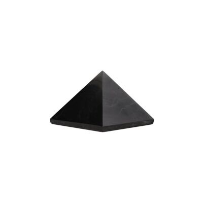 Shiny Shungite Pyramid 7x7cm