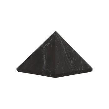 Pyramide de Shungite Mat 10x10cm 1