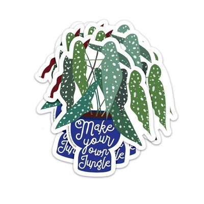 Sticker Plante Créez votre propre jungle