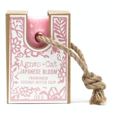 ACSR-10 - Soap On A Rope - Japanese Bloom - Sold in 6x unit/s per outer