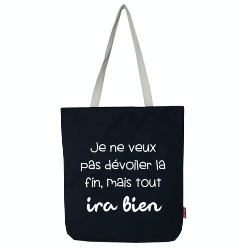 Totebags. Bolso grande modelo “JE NE VEUX”