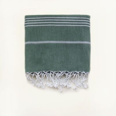 Turkish Towel Beach Boys Khaki Green - A peace of green 🌻