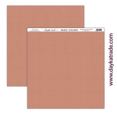 PL-035 DOUBLE-SIDED PLAIN PAPERS WITH DAYKA FABRIC TEXTURE EFFECT