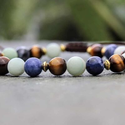 Multi Gemstone Beaded Bracelet 2