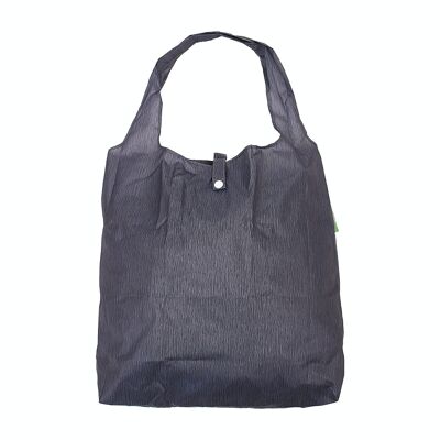 Eco Chic Lightweight Foldable Reusable Shopping Bag Grey