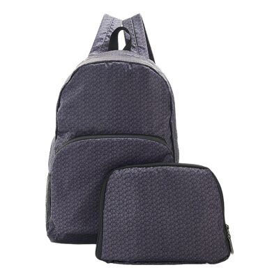 Eco Chic Lightweight Foldable Backpack Disrupted Cubes