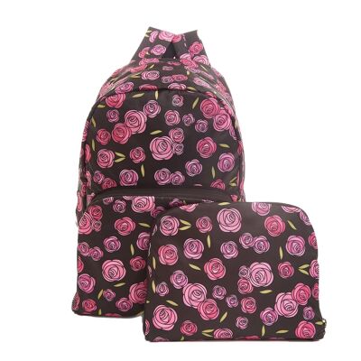 Eco Chic Lightweight Foldable Backpack Mackintosh Rose