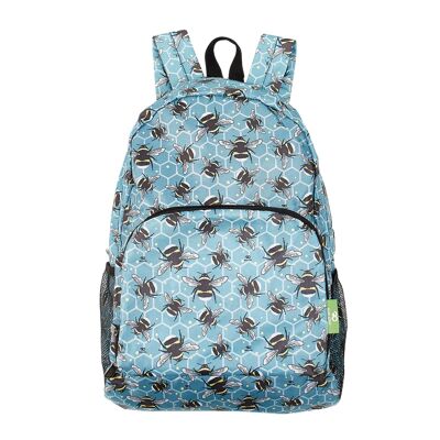 Mochila Plegable Ligera Eco Chic Bumble Bees