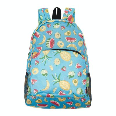 Eco Chic Lightweight Foldable Backpack Mixed Fruits