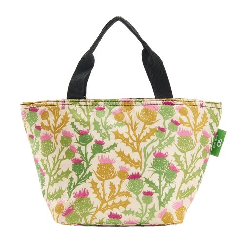 Eco Chic Lightweight Foldable Lunch Bag Thistle